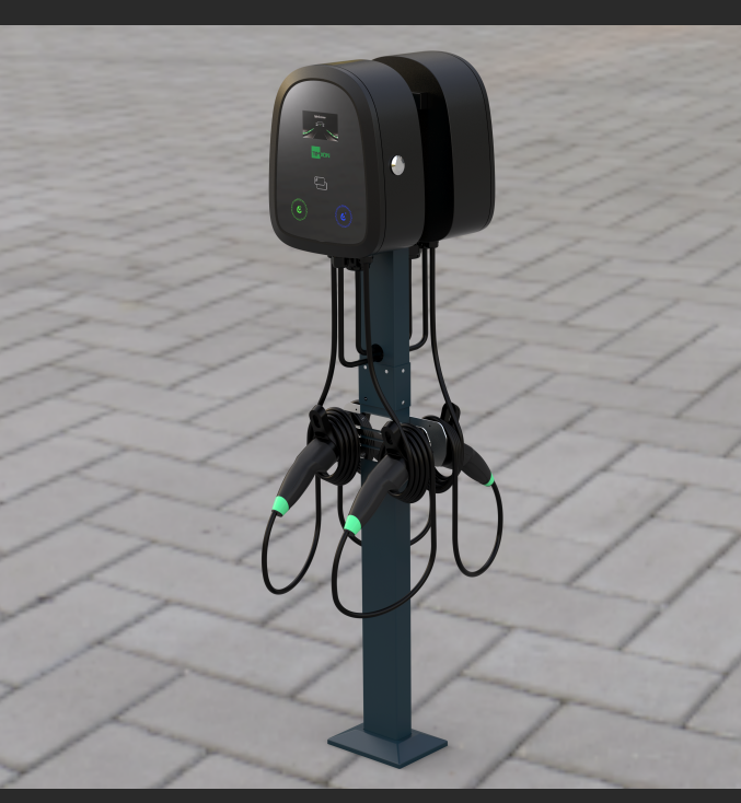 Volt-C-Tdual wall-mounted EV chargers - Image 3