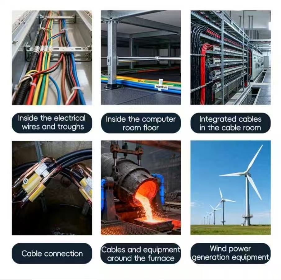 Fireproof and Flame-Retardant Net for Electrical Equipment