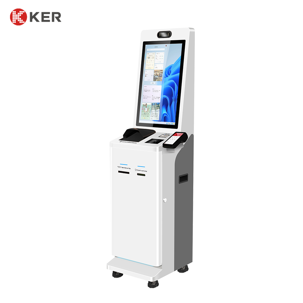 23.6Inch Hotel Check in Kiosk POS Payment Kiosk - Image 4