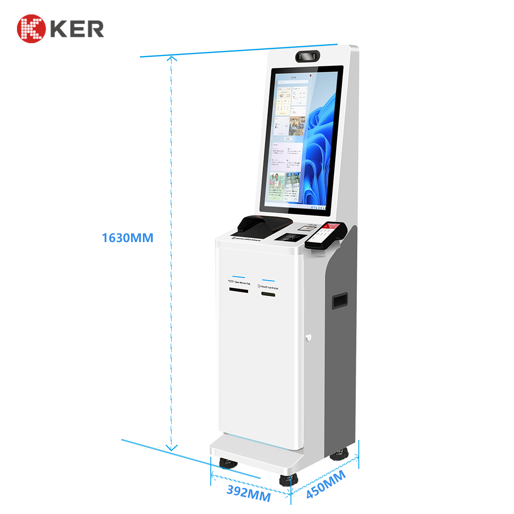 23.6Inch Hotel Check in Kiosk POS Payment Kiosk - Image 6